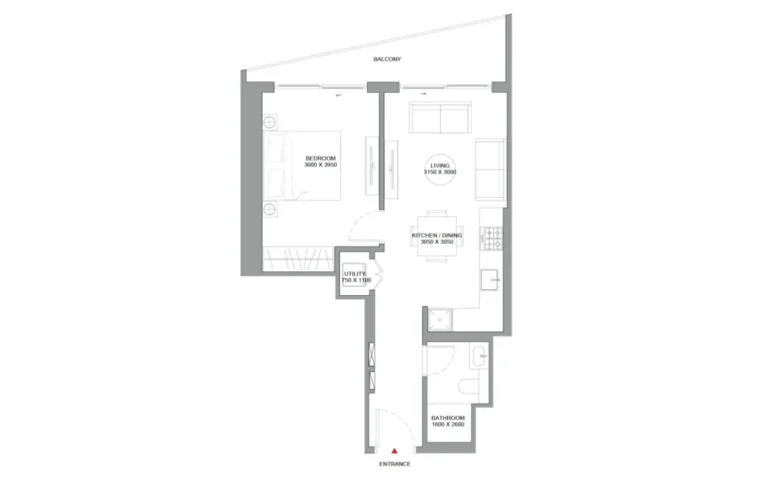 1 Bedroom C
